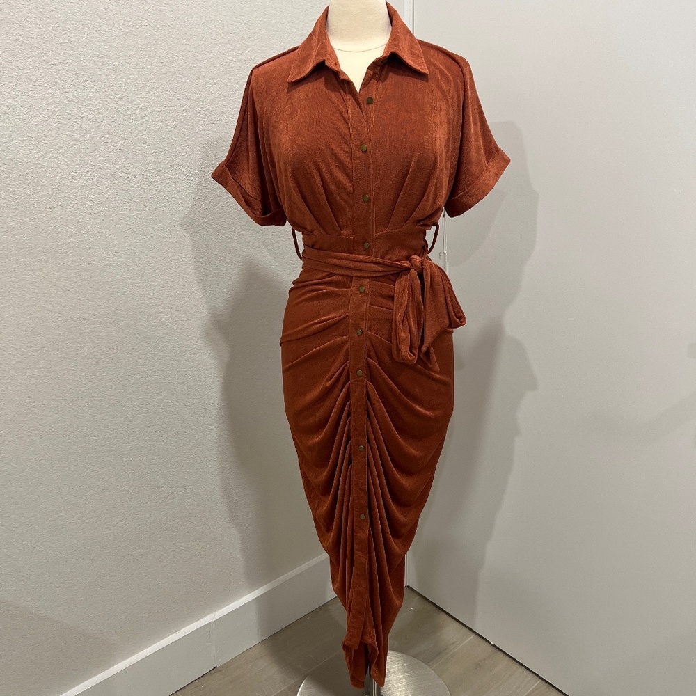 Burnt Orange Dress